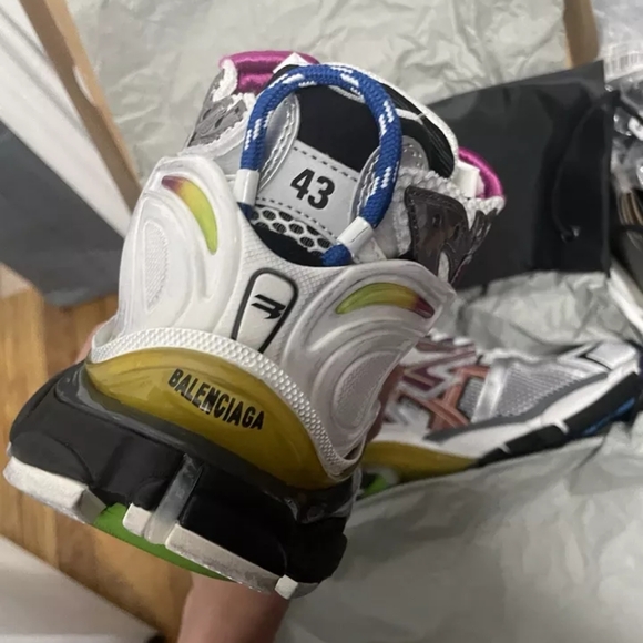 Balenciaga Runners Multicolor Size 43 US 10 - Picture 3 of 4